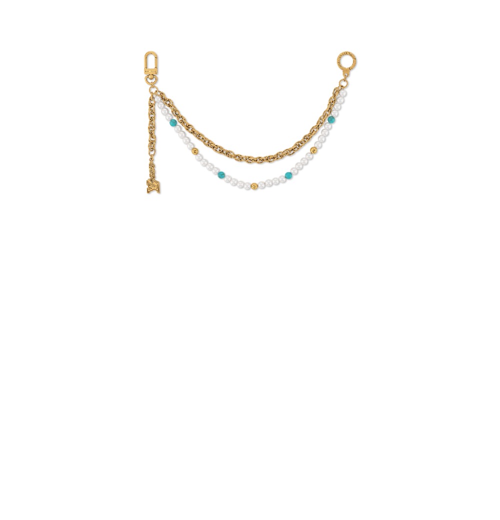 미러급레플리카사이트 | 명품레플리카 전문 쇼핑몰  | 퍼스트원 - 펄 (Pearls) 체인 벨트 & 백 참 M02097 > 루이비통