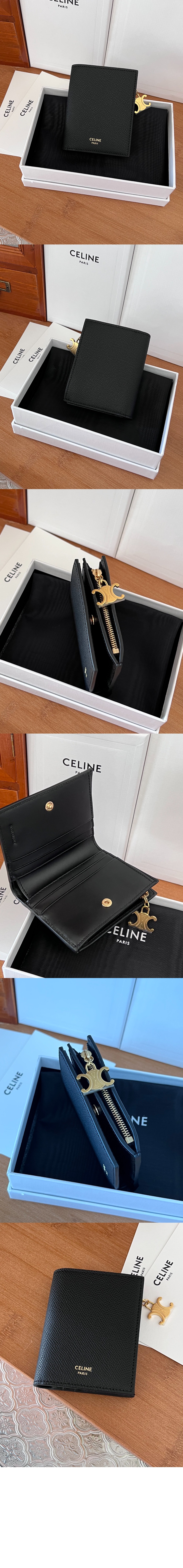 미러급레플리카사이트 | 명품레플리카 전문 쇼핑몰  | 퍼스트원 - 트리옹프 참 컴팩트 지갑 10M102 > 셀린느
