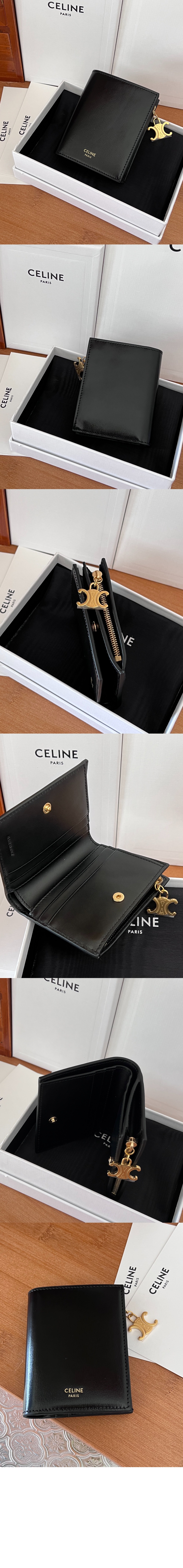 미러급레플리카사이트 | 명품레플리카 전문 쇼핑몰  | 퍼스트원 - 트리옹프 참 컴팩트 지갑 10M102 > 셀린느