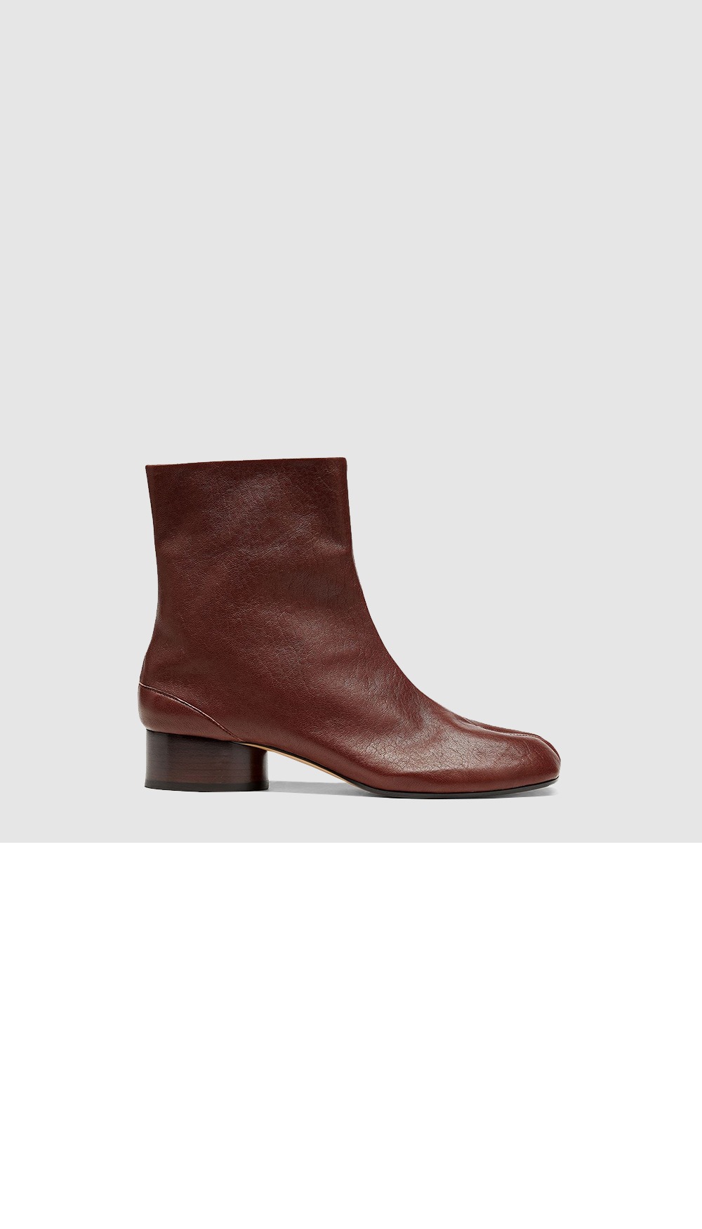 미러급레플리카사이트 | 명품레플리카 전문 쇼핑몰  | 퍼스트원 - Tabi 빈티지 가죽 발목 부츠 T2148 > 마르지엘라