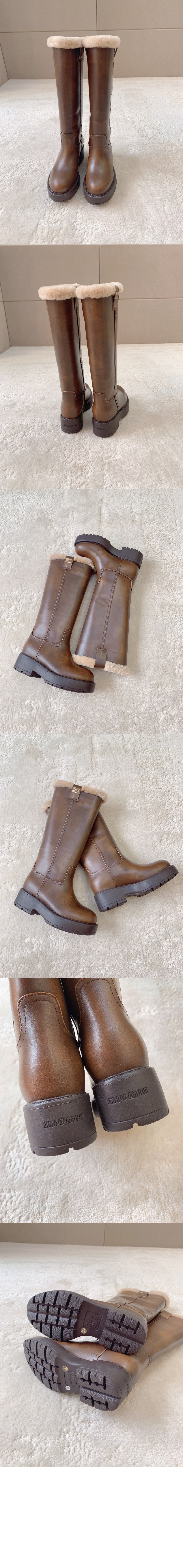 미러급레플리카사이트 | 명품레플리카 전문 쇼핑몰  | 퍼스트원 - 퓌메 가죽 부츠 5W971D > 미우미우