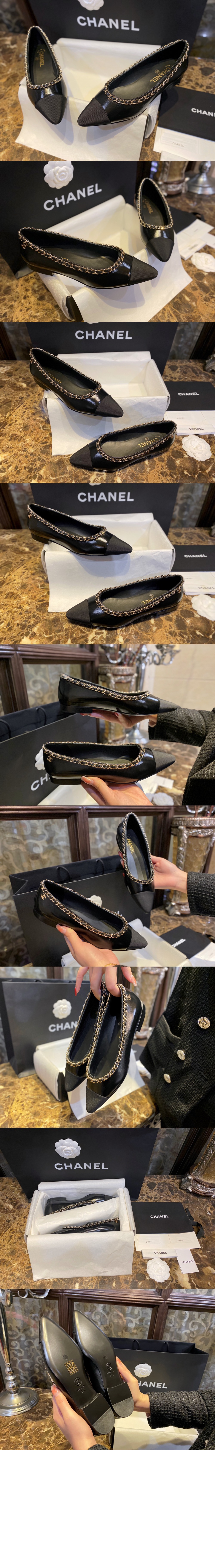 미러급레플리카사이트 | 명품레플리카 전문 쇼핑몰  | 퍼스트원 - 발레리나 플랫슈즈 G35389 > 샤넬