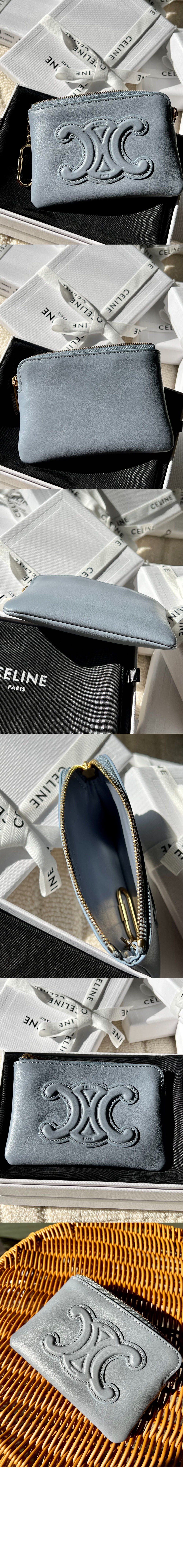 미러급레플리카사이트 | 명품레플리카 전문 쇼핑몰  | 퍼스트원 - 트리오페 지퍼 카드 코인 지갑 10C663 > 셀린느