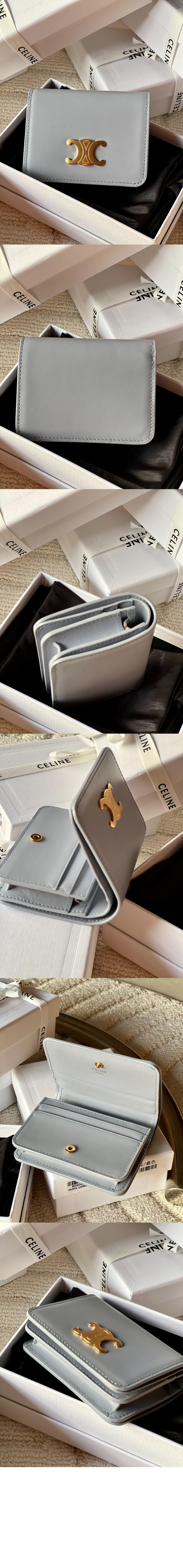 미러급레플리카사이트 | 명품레플리카 전문 쇼핑몰  | 퍼스트원 - 트리옹프 컴팩트 지갑 샤이니 카프스킨 10K623 > 셀린느