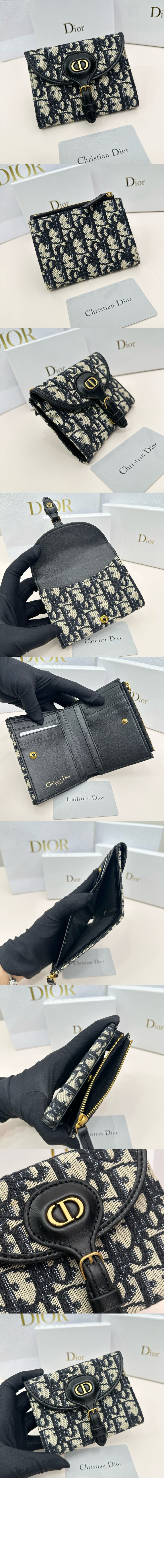 미러급레플리카사이트 | 명품레플리카 전문 쇼핑몰  | 퍼스트원 - 플랩 더블 할인 트윌 자카드 더블 가죽 지갑 S5699 > 디올