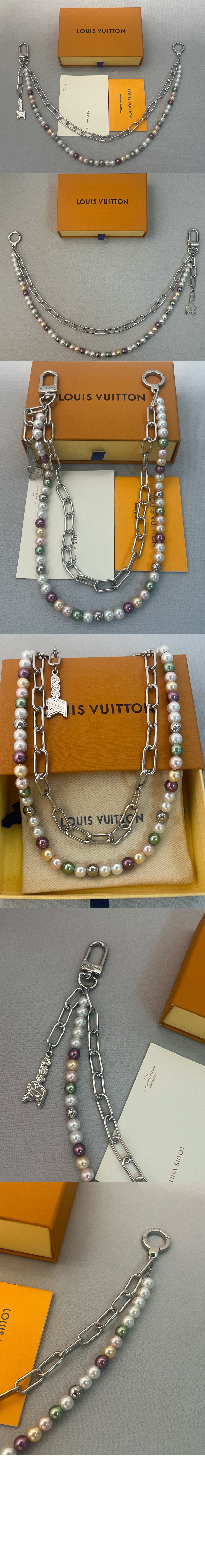 미러급레플리카사이트 | 명품레플리카 전문 쇼핑몰  | 퍼스트원 - 펄 (Pearls) 체인 벨트 & 백 참 M02293 > 루이비통