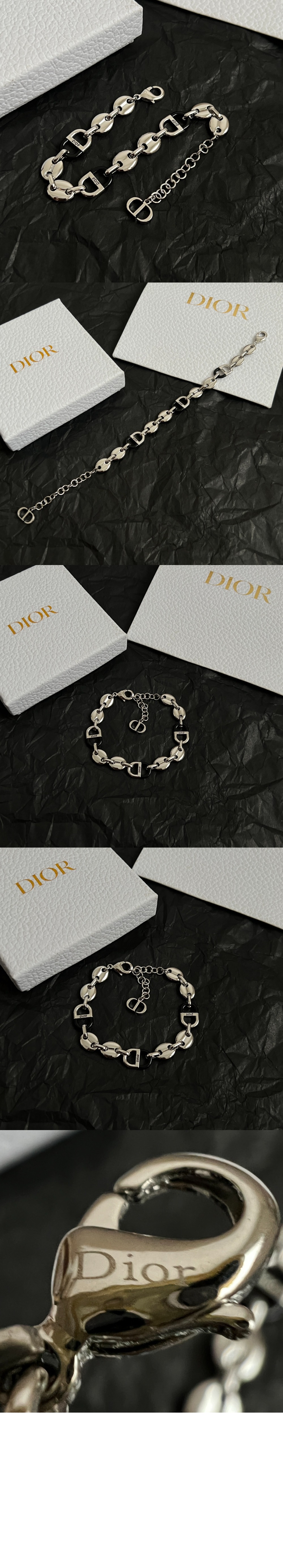 미러급레플리카사이트 | 명품레플리카 전문 쇼핑몰  | 퍼스트원 - 체인 링크 팔찌 B2778 > 디올