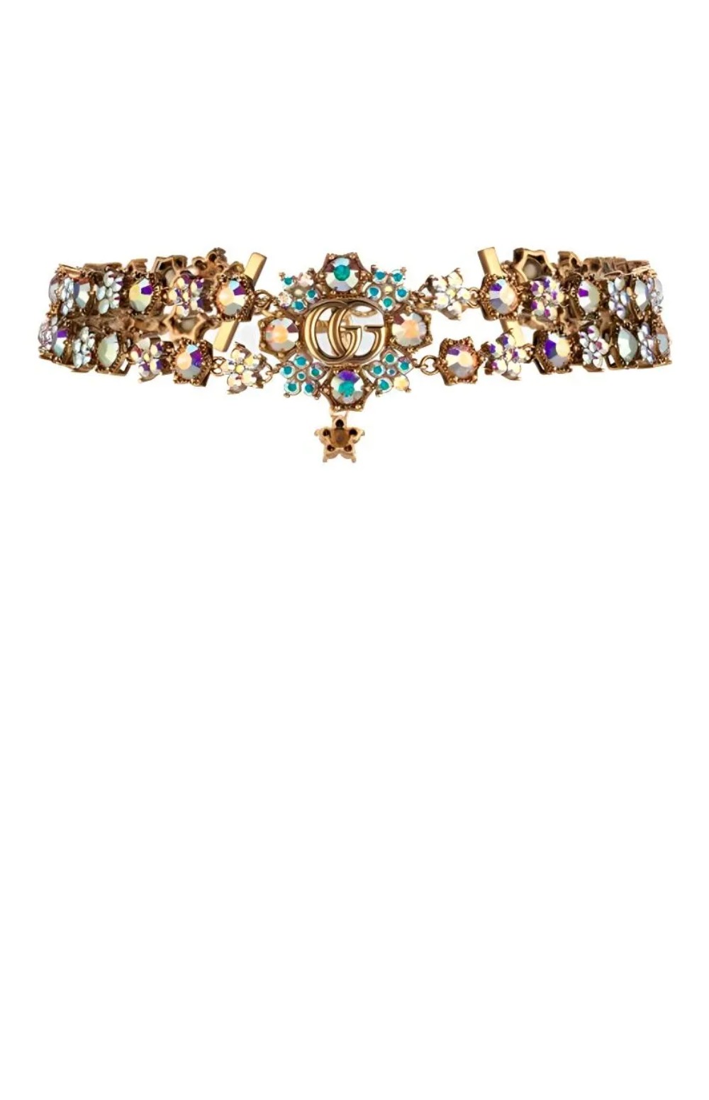 미러급레플리카사이트 | 명품레플리카 전문 쇼핑몰  | 퍼스트원 - 더블 G 플라워 크리스털 목걸이 753867 > 구찌