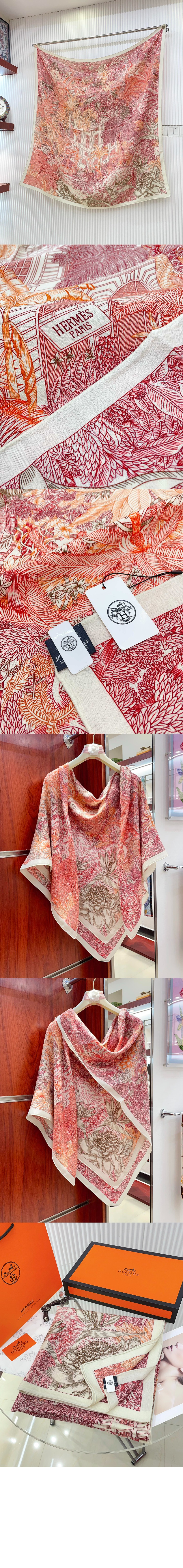 미러급레플리카사이트 | 명품레플리카 전문 쇼핑몰  | 퍼스트원 - Faubourg Tropical 숄 140 > 에르메스