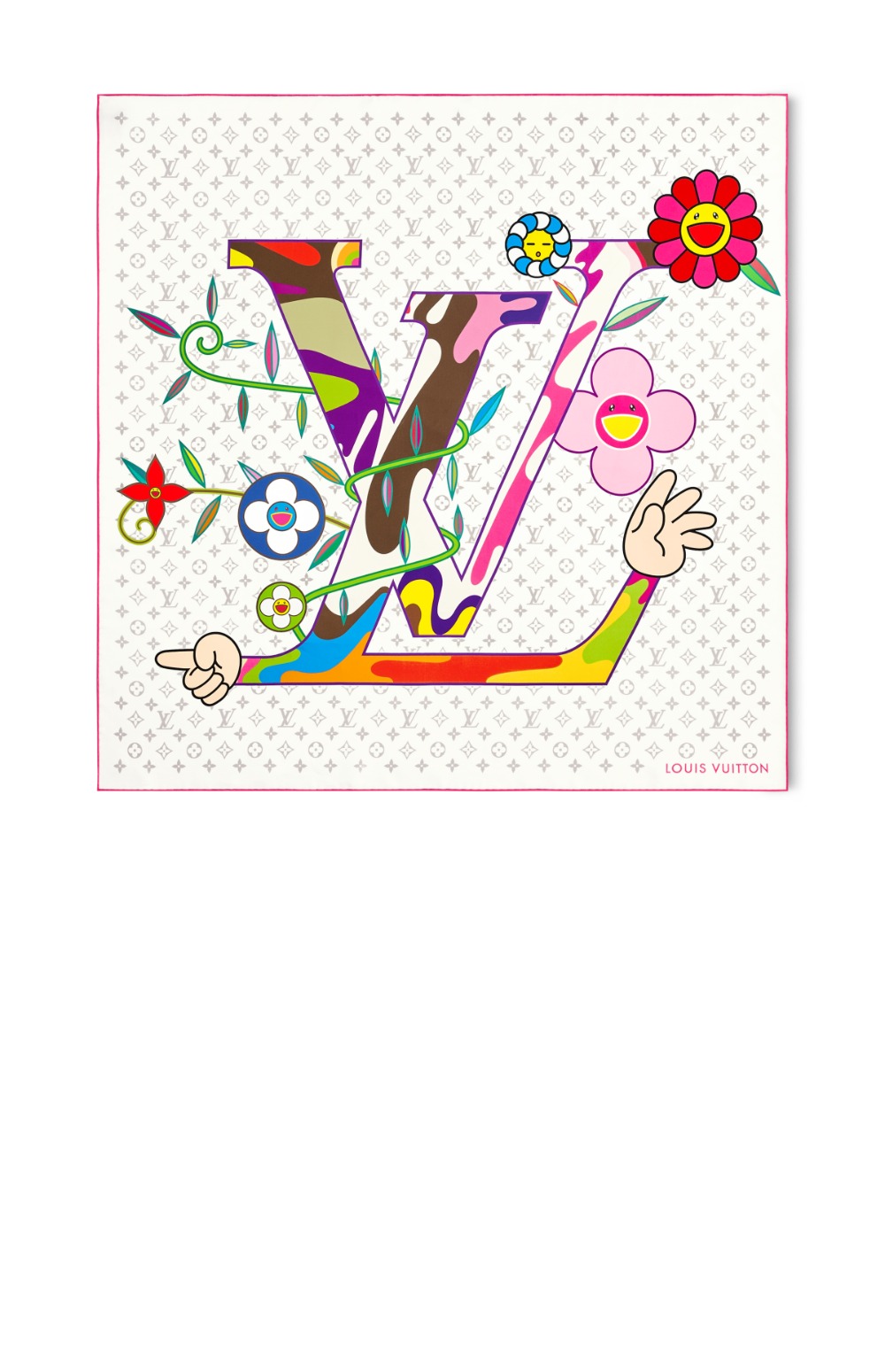 미러급레플리카사이트 | 명품레플리카 전문 쇼핑몰  | 퍼스트원 - LV x TM 모노그램 세리즈 스퀘어 90 M96097 > 루이비통