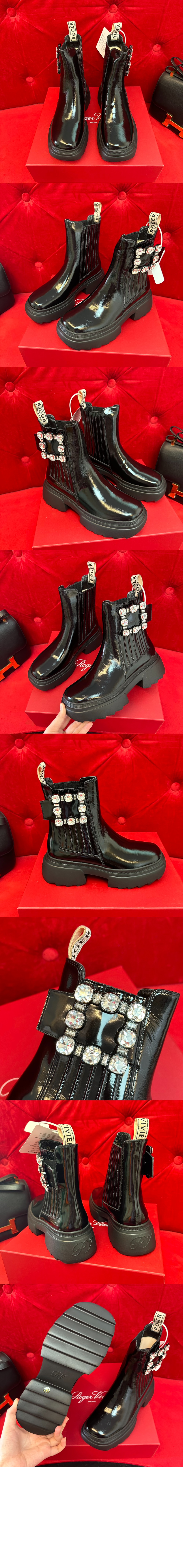 미러급레플리카사이트 | 명품레플리카 전문 쇼핑몰  | 퍼스트원 - 페이턴트 레더 첼시 부츠 7103 > 로저비비에