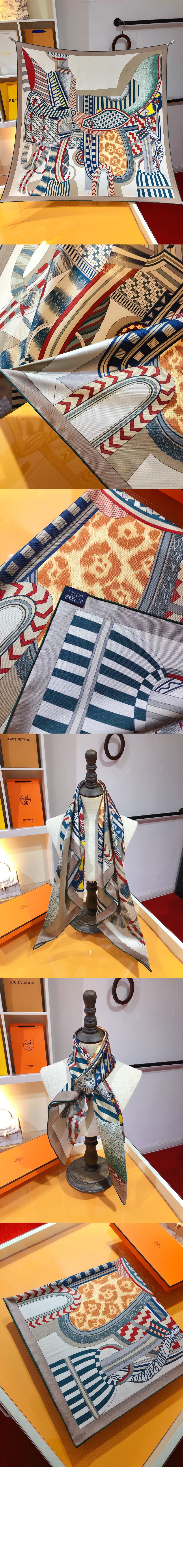 미러급레플리카사이트 | 명품레플리카 전문 쇼핑몰  | 퍼스트원 - La Selle Imaginaire 스카프 90 > 에르메스