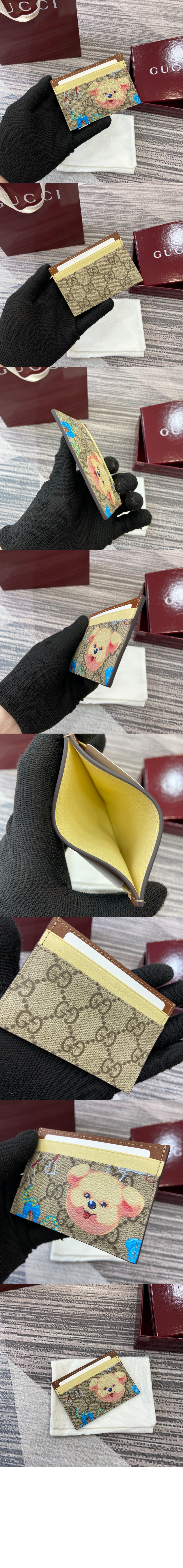 미러급레플리카사이트 | 명품레플리카 전문 쇼핑몰  | 퍼스트원 - 패턴 카드 홀더 838900 > 구찌