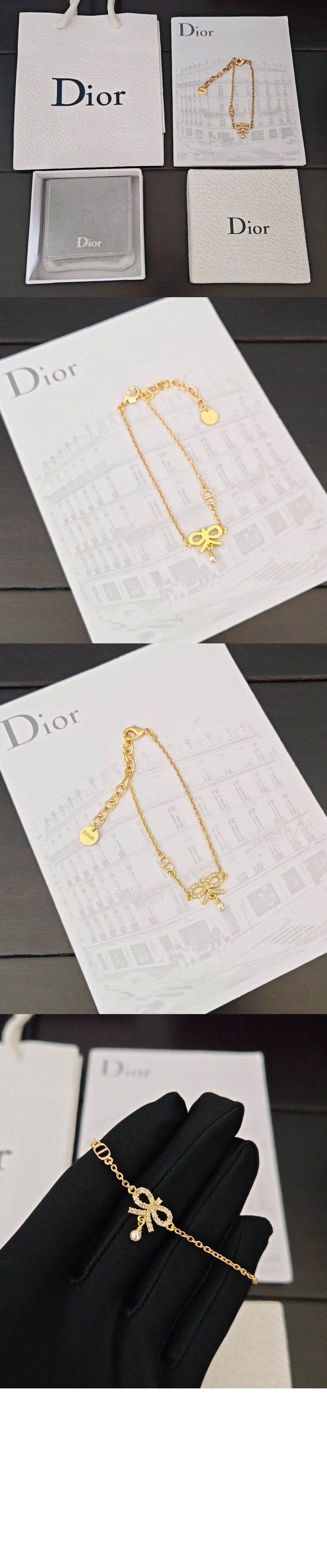 미러급레플리카사이트 | 명품레플리카 전문 쇼핑몰  | 퍼스트원 - Le Nœud de Dior 팔찌 B3020 > 디올