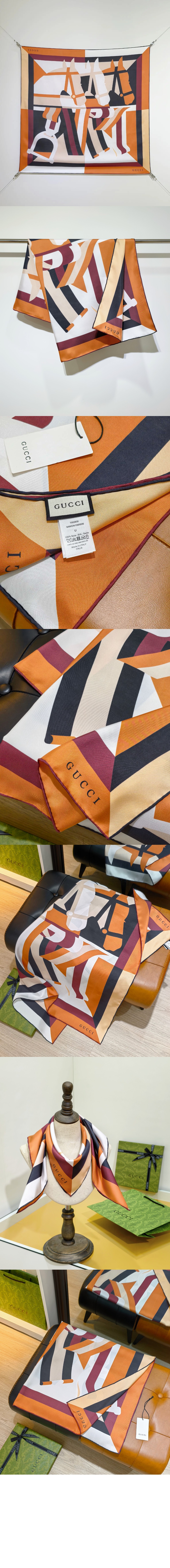 미러급레플리카사이트 | 명품레플리카 전문 쇼핑몰  | 퍼스트원 - 프린트 실크 까레 811167 > 구찌