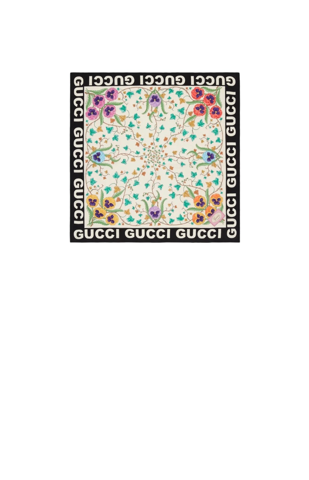 미러급레플리카사이트 | 명품레플리카 전문 쇼핑몰  | 퍼스트원 - 플라워 프린트 실크 스카프 743876 > 구찌