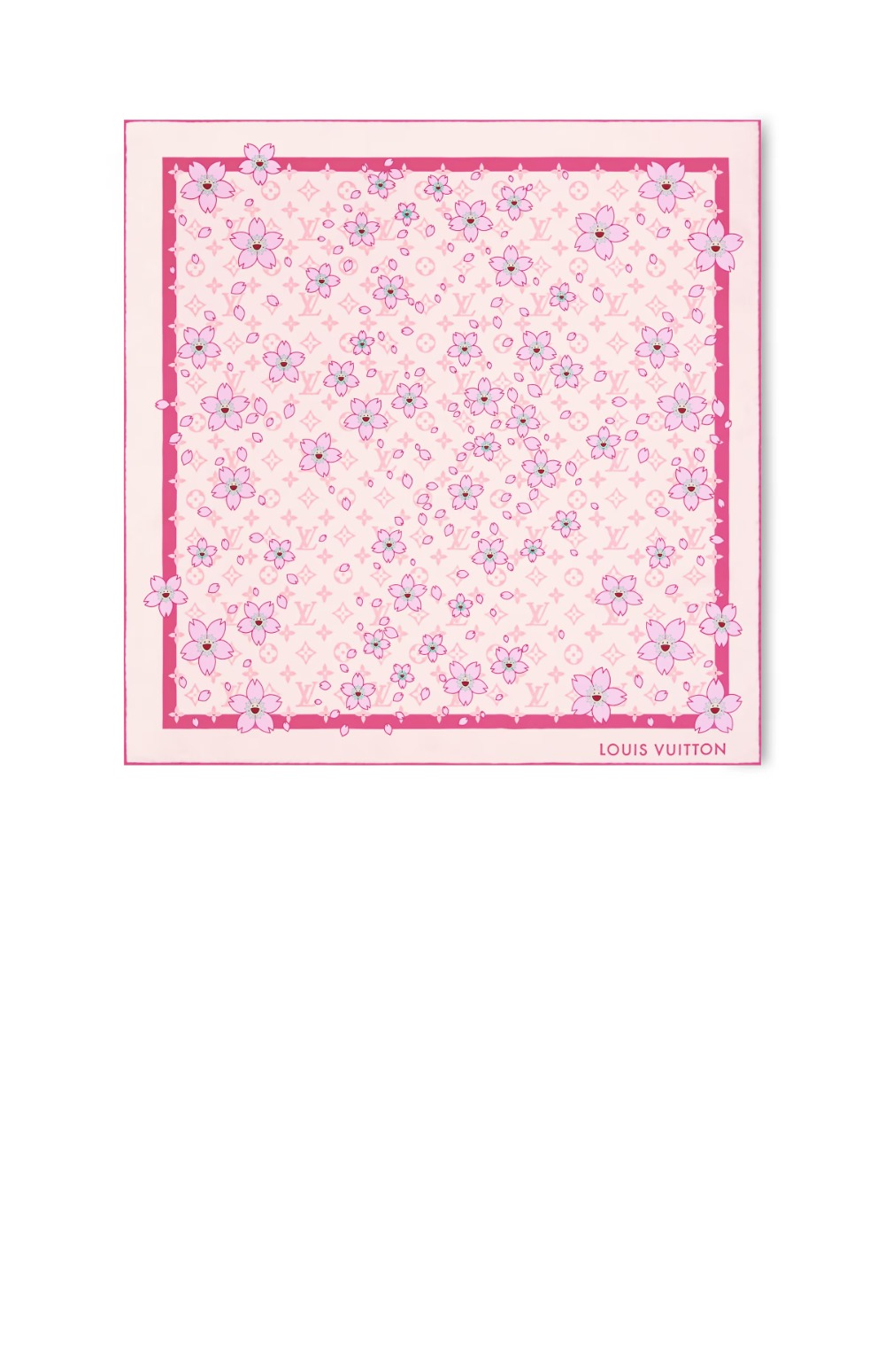 미러급레플리카사이트 | 명품레플리카 전문 쇼핑몰  | 퍼스트원 - LV x TM 모노그램 체리 블라썸 스퀘어 90 M94964 > 루이비통