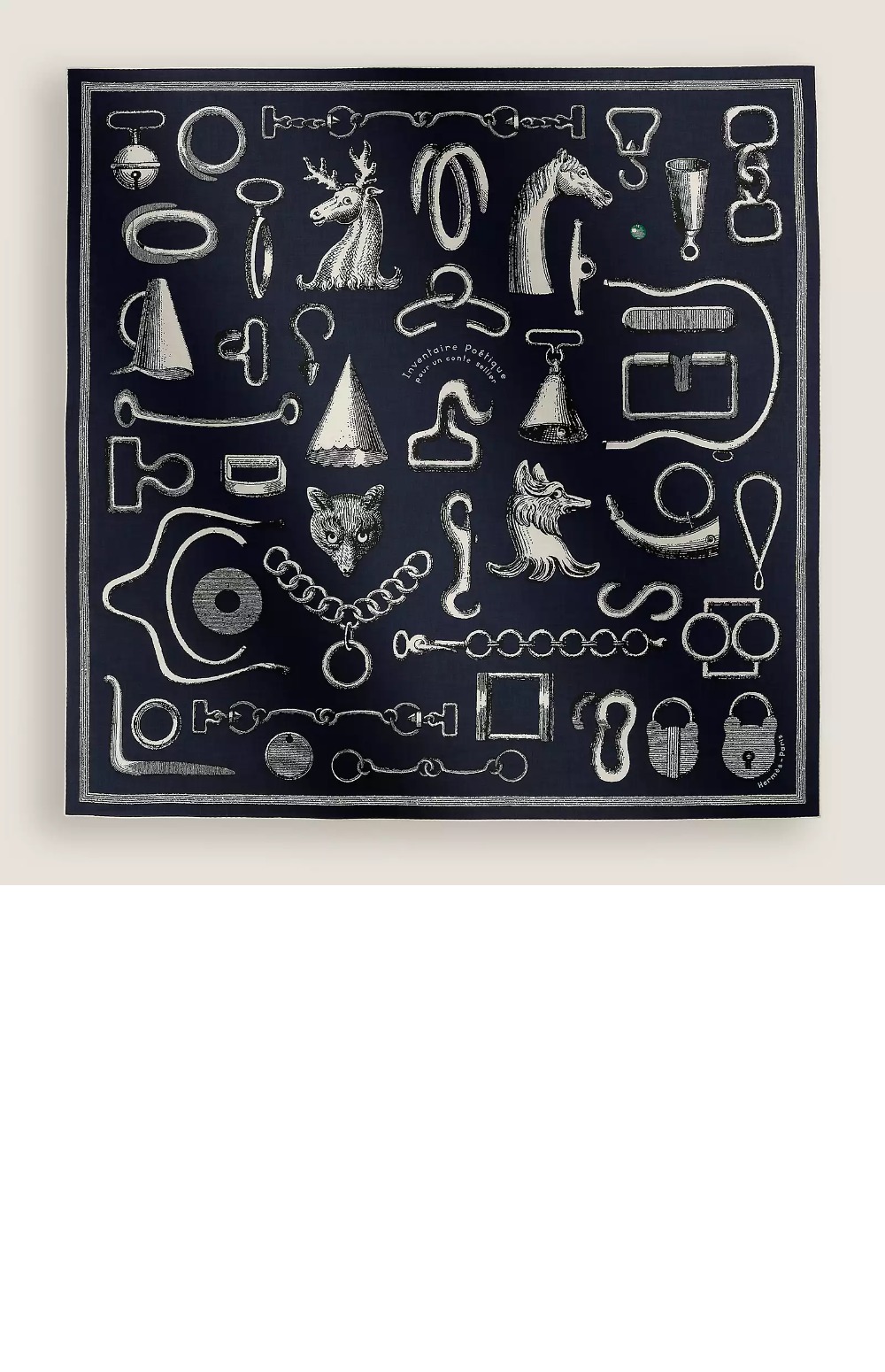 미러급레플리카사이트 | 명품레플리카 전문 쇼핑몰  | 퍼스트원 - IInventaire Poetique pour un Conte Sellier  스카프 90 > 에르메스