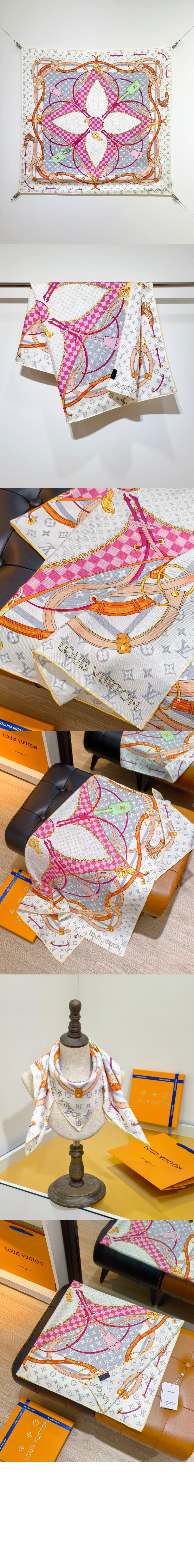 미러급레플리카사이트 | 명품레플리카 전문 쇼핑몰  | 퍼스트원 - 플라워 앤드 스트랩 스퀘어 90 > 루이비통