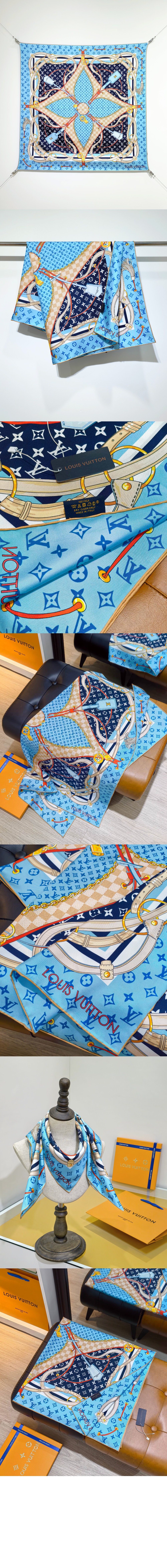 미러급레플리카사이트 | 명품레플리카 전문 쇼핑몰  | 퍼스트원 - 비통 플라워  앤드 스트랩 스퀘어 90 M96123 > 루이비통