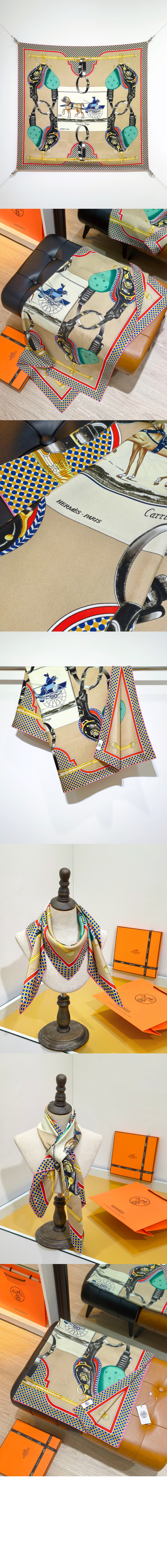 미러급레플리카사이트 | 명품레플리카 전문 쇼핑몰  | 퍼스트원 - Carrick a Pompe 스카프 90 > 에르메스