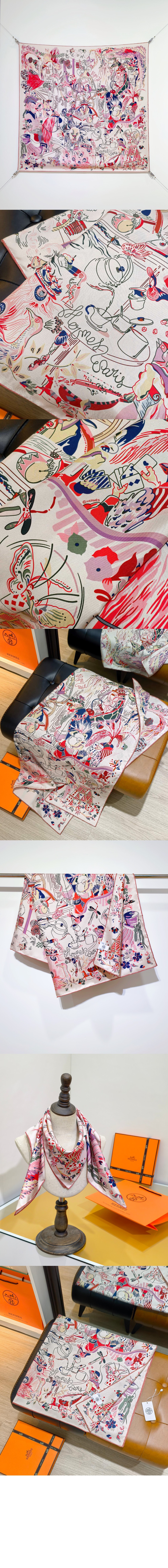 미러급레플리카사이트 | 명품레플리카 전문 쇼핑몰  | 퍼스트원 - Emile et Une Nuit 스카프 90 > 에르메스