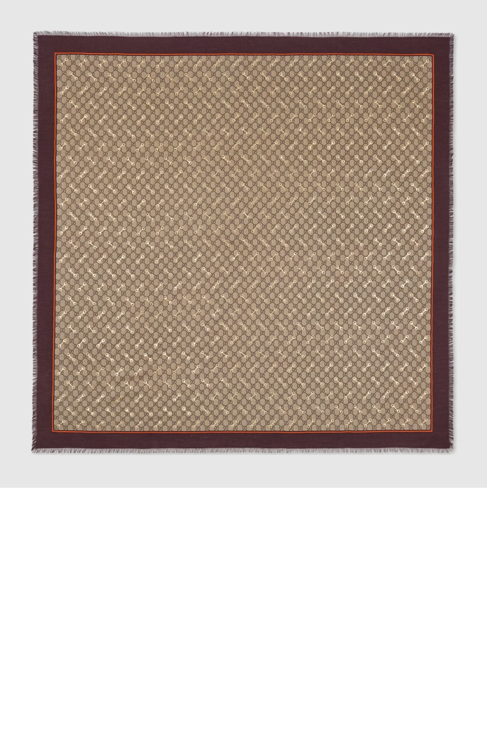 미러급레플리카사이트 | 명품레플리카 전문 쇼핑몰  | 퍼스트원 - GG 프린트 홀스빗 실크 숄 662577 > 구찌