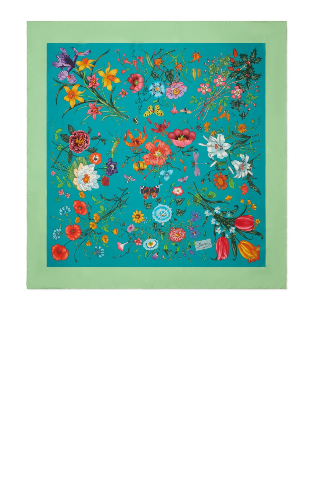 미러급레플리카사이트 | 명품레플리카 전문 쇼핑몰  | 퍼스트원 - 프린트 실크 까레  823486 > 구찌