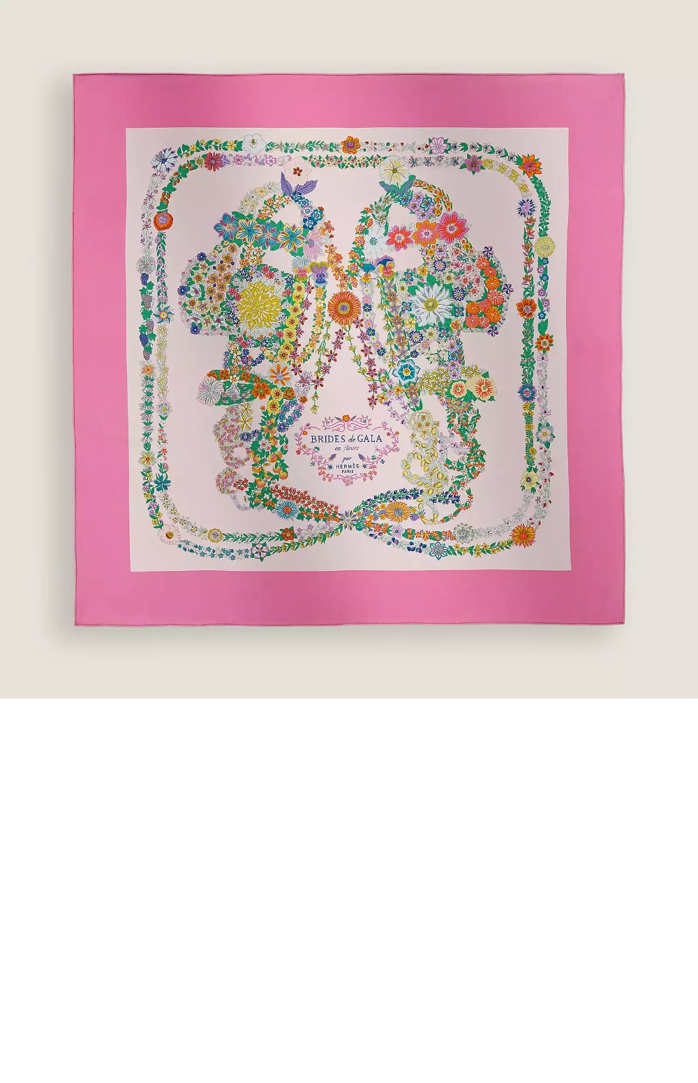 미러급레플리카사이트 | 명품레플리카 전문 쇼핑몰  | 퍼스트원 - Brides de Gala en Fleurs 스카프 90 > 에르메스