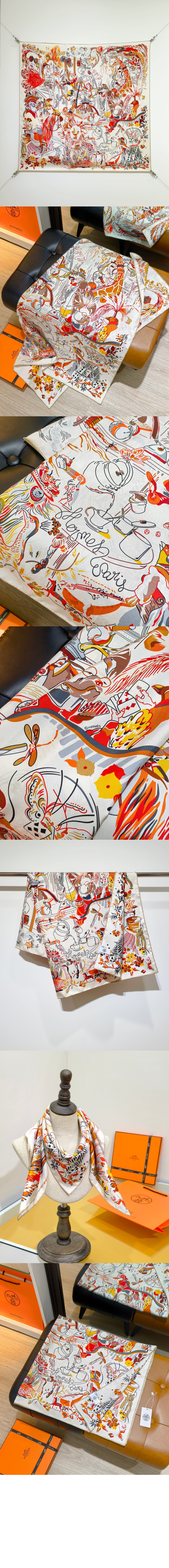 미러급레플리카사이트 | 명품레플리카 전문 쇼핑몰  | 퍼스트원 - Emile et Une Nuit 스카프 90 > 에르메스