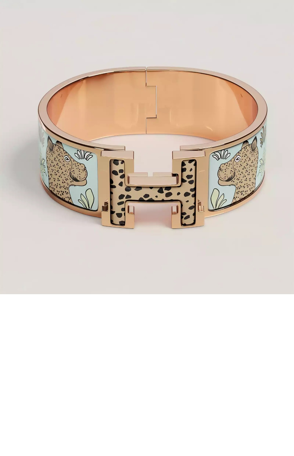 미러급레플리카사이트 | 명품레플리카 전문 쇼핑몰  | 퍼스트원 - Clic Clac H Les Leopards 팔찌 > 에르메스