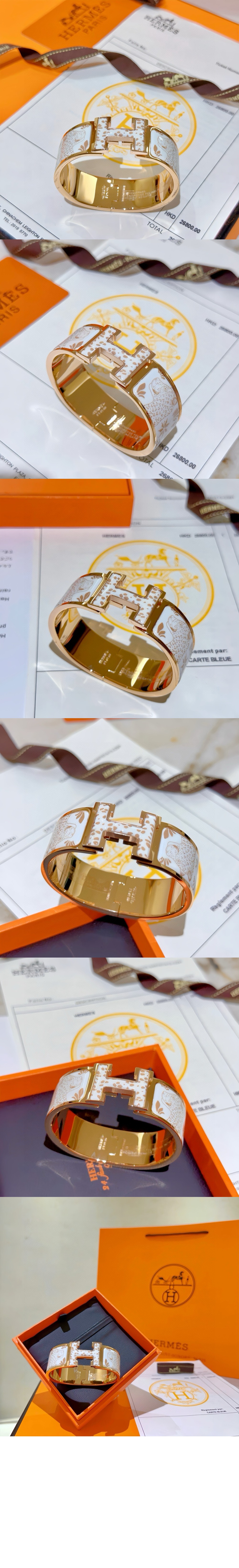 미러급레플리카사이트 | 명품레플리카 전문 쇼핑몰  | 퍼스트원 - Clic Clac H Les Leopards 팔찌 > 에르메스