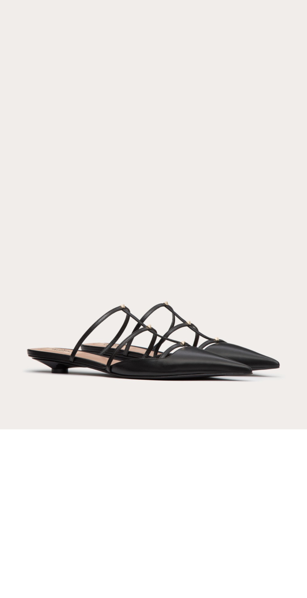 미러급레플리카사이트 | 명품레플리카 전문 쇼핑몰  | 퍼스트원 - 락스터드 위스피 카프스킨 힐 뮬 > 발렌티노