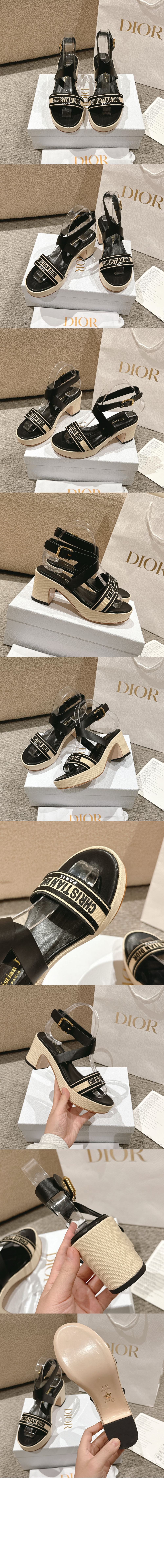 미러급레플리카사이트 | 명품레플리카 전문 쇼핑몰  | 퍼스트원 - 라피아 힐 샌들 KCO08 > 디올