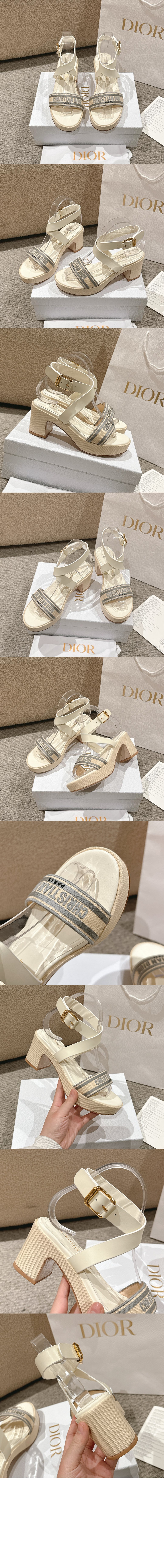 미러급레플리카사이트 | 명품레플리카 전문 쇼핑몰  | 퍼스트원 - 라피아 힐 샌들 KCO08 > 디올