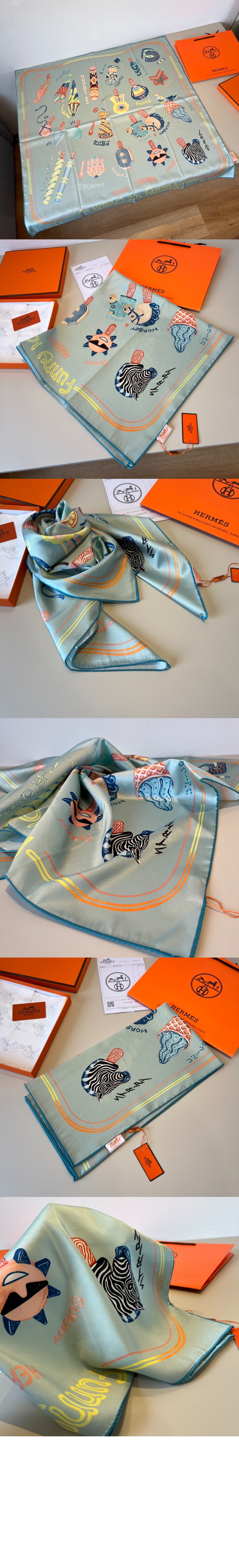 미러급레플리카사이트 | 명품레플리카 전문 쇼핑몰  | 퍼스트원 - Funny Ice Cream 스카프 90 > 에르메스