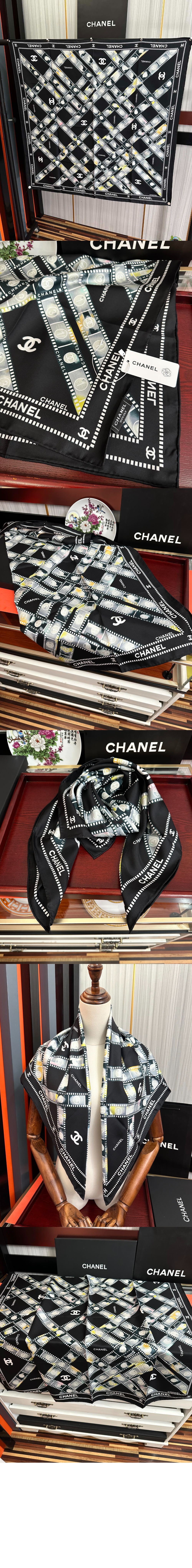 미러급레플리카사이트 | 명품레플리카 전문 쇼핑몰  | 퍼스트원 - 스퀘어 스카프 AAA488 > 샤넬