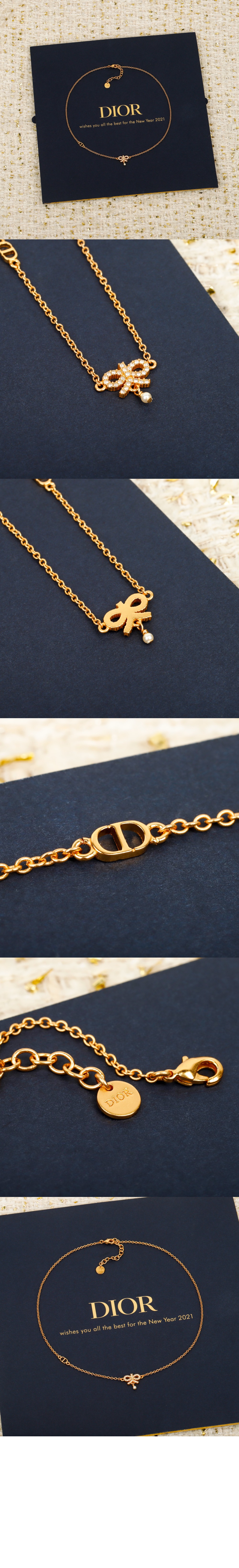 미러급레플리카사이트 | 명품레플리카 전문 쇼핑몰  | 퍼스트원 - Le Nœud de Dior 목걸이 N3426 > 디올