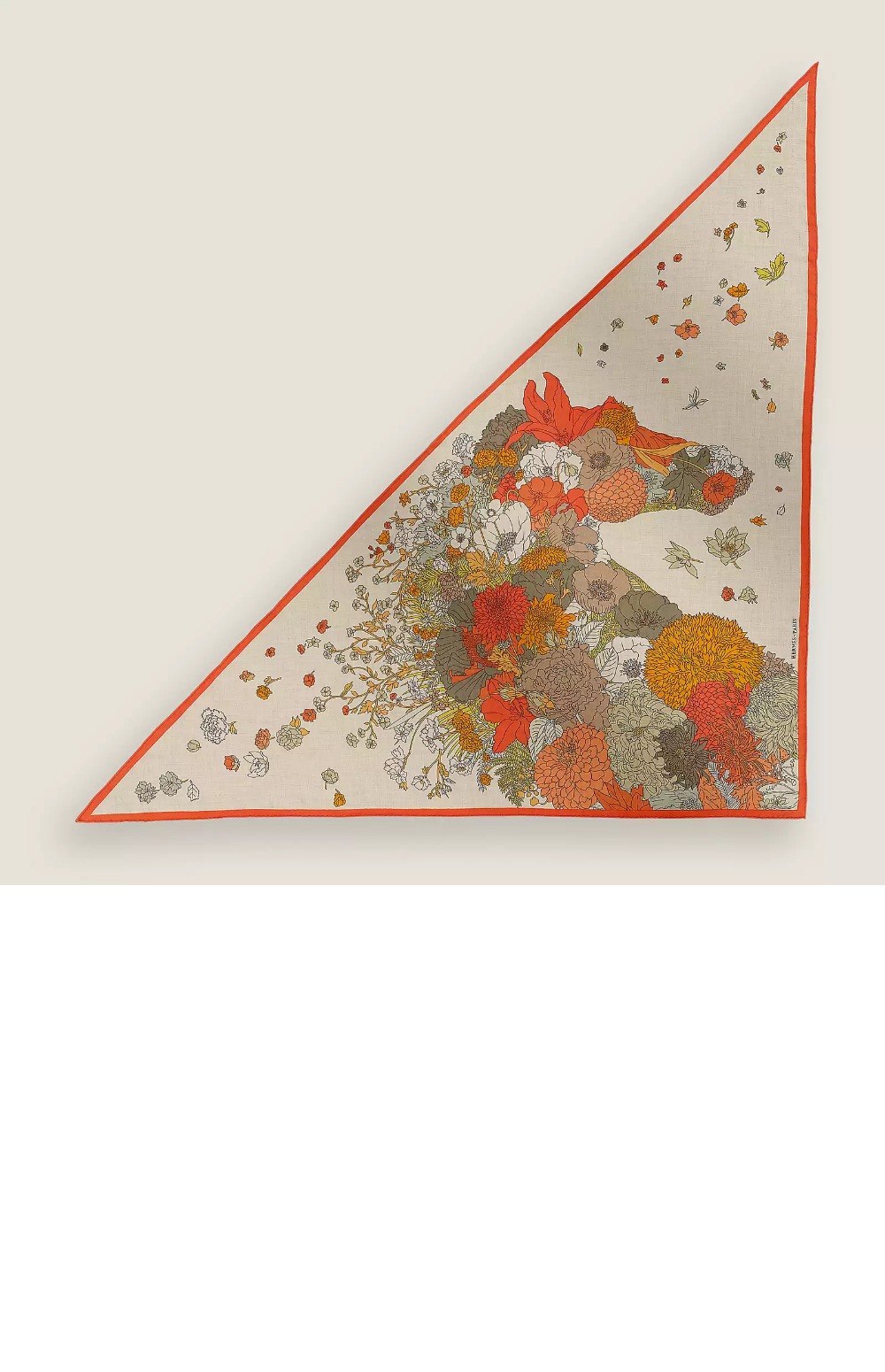 미러급레플리카사이트 | 명품레플리카 전문 쇼핑몰  | 퍼스트원 - Gentle Floral Cloak 자이언트 트라이앵글 > 에르메스