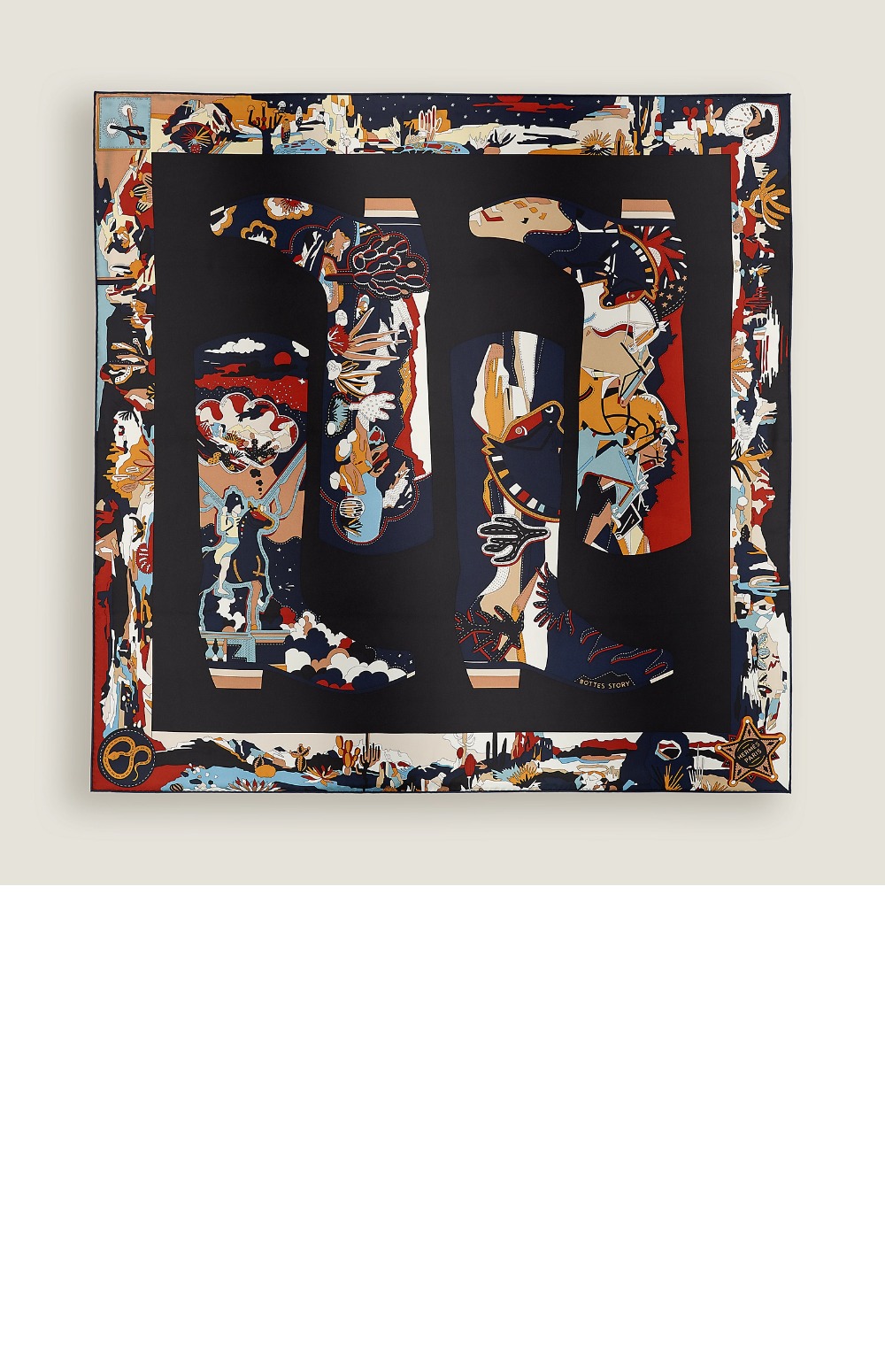 미러급레플리카사이트 | 명품레플리카 전문 쇼핑몰  | 퍼스트원 - Bottes Story 스카프 90 > 에르메스