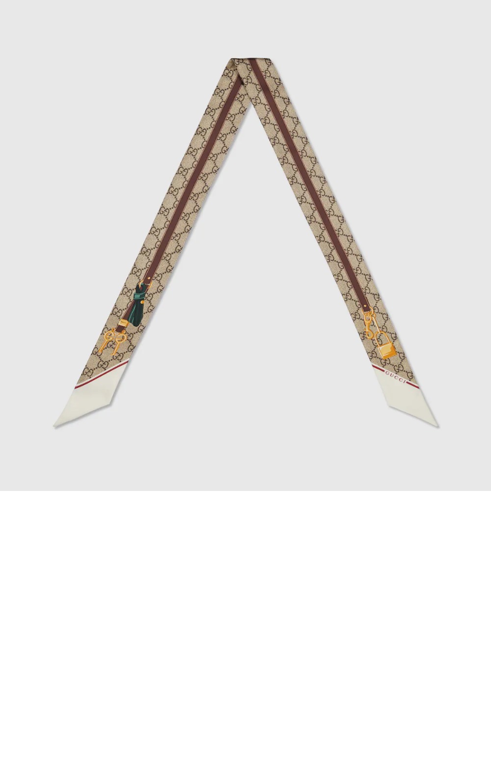 미러급레플리카사이트 | 명품레플리카 전문 쇼핑몰  | 퍼스트원 - 프린트 실크 트윌 넥 보우 784959 > 구찌