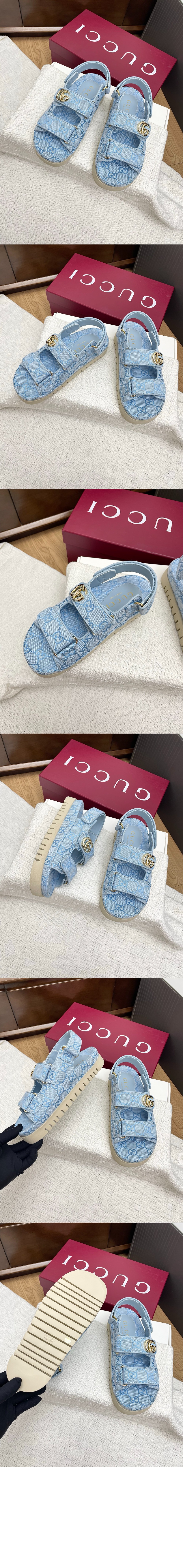 미러급레플리카사이트 | 명품레플리카 전문 쇼핑몰  | 퍼스트원 - 더블 G 샌들 816630 > 구찌