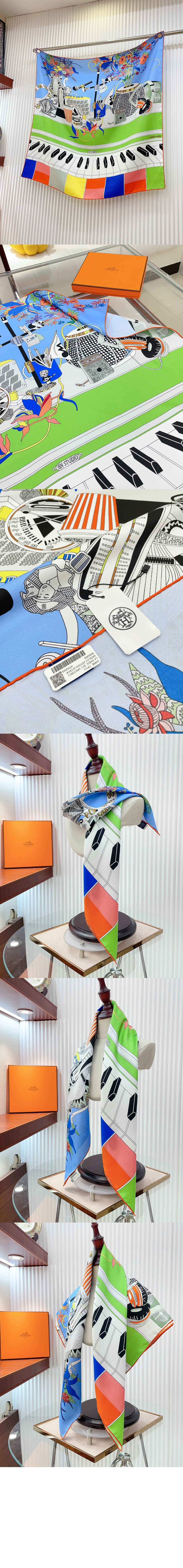 미러급레플리카사이트 | 명품레플리카 전문 쇼핑몰  | 퍼스트원 - En Studio 스카프 90 > 에르메스