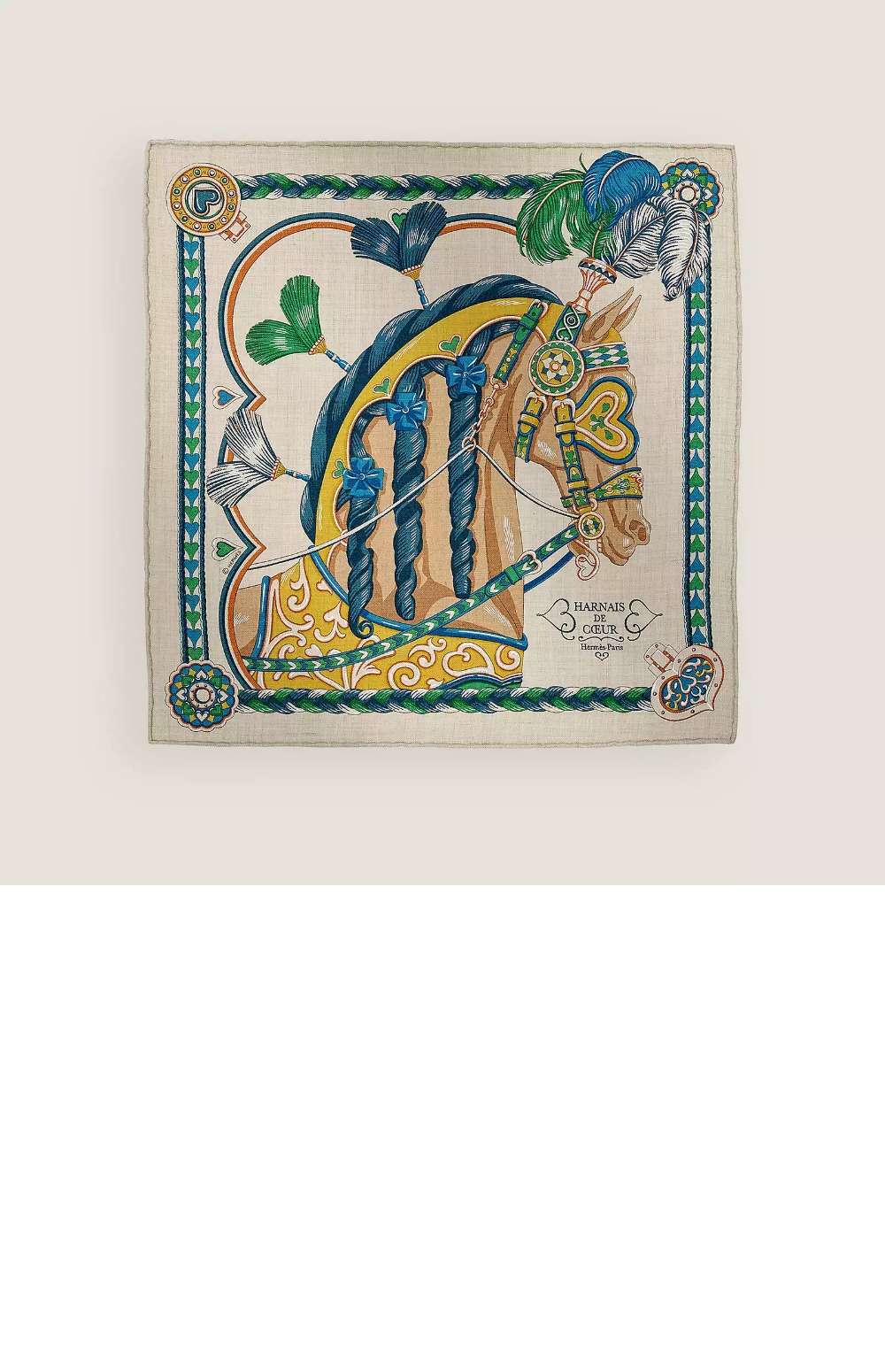 미러급레플리카사이트 | 명품레플리카 전문 쇼핑몰  | 퍼스트원 - Harnais de Coeur 스카프 90 > 에르메스