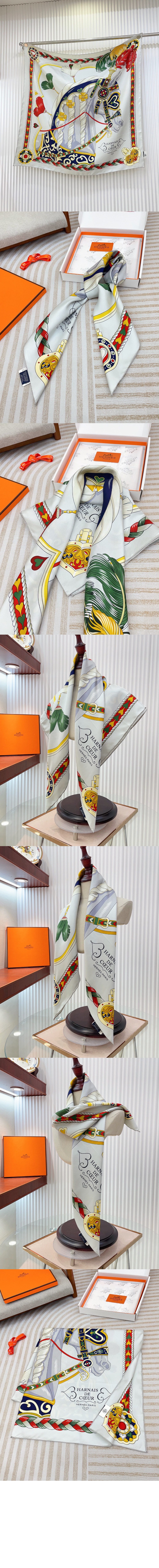 미러급레플리카사이트 | 명품레플리카 전문 쇼핑몰  | 퍼스트원 - Harnais de Coeur 스카프 90 > 에르메스