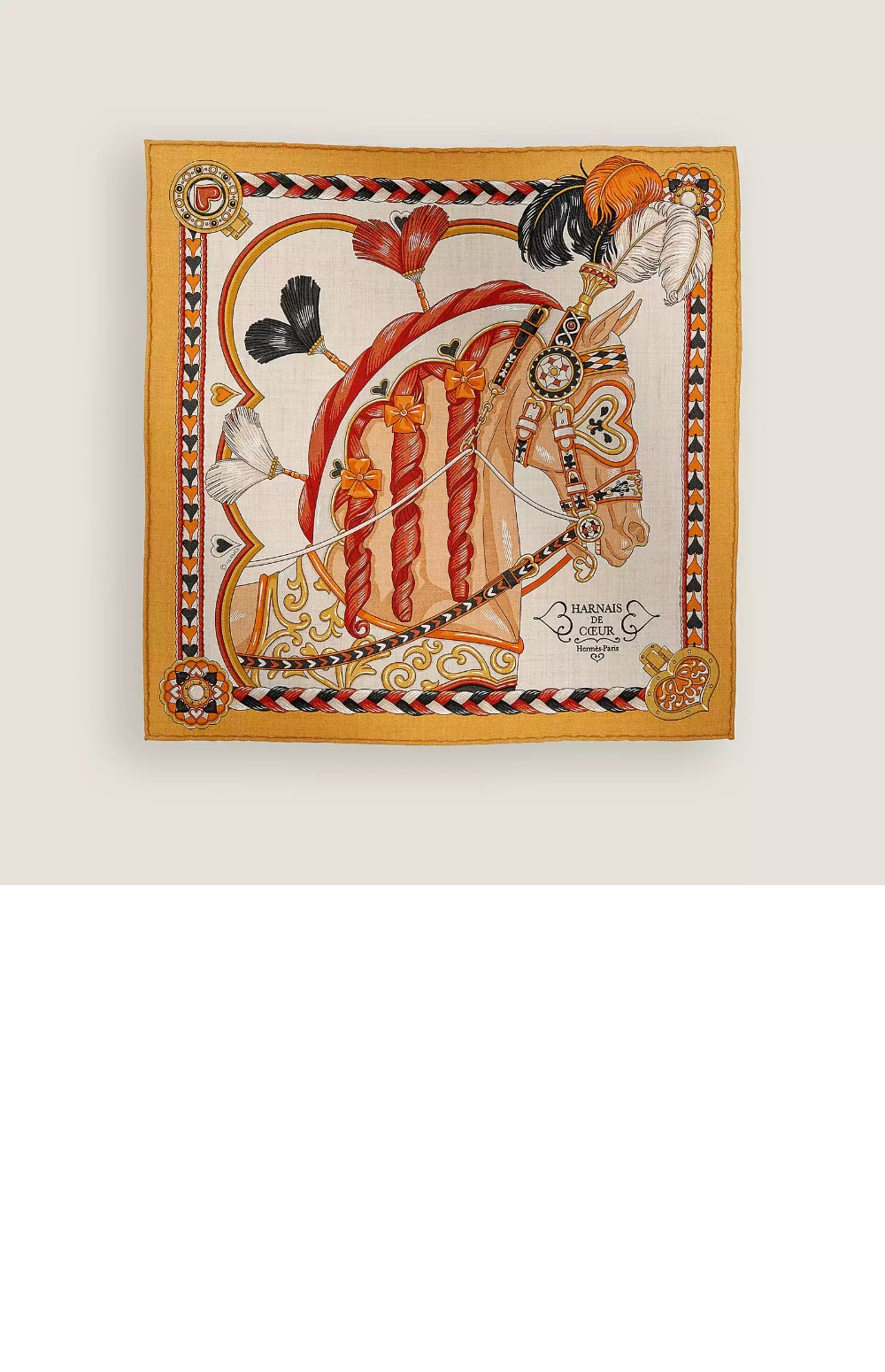 미러급레플리카사이트 | 명품레플리카 전문 쇼핑몰  | 퍼스트원 - Harnais de Coeur 스카프 90 > 에르메스