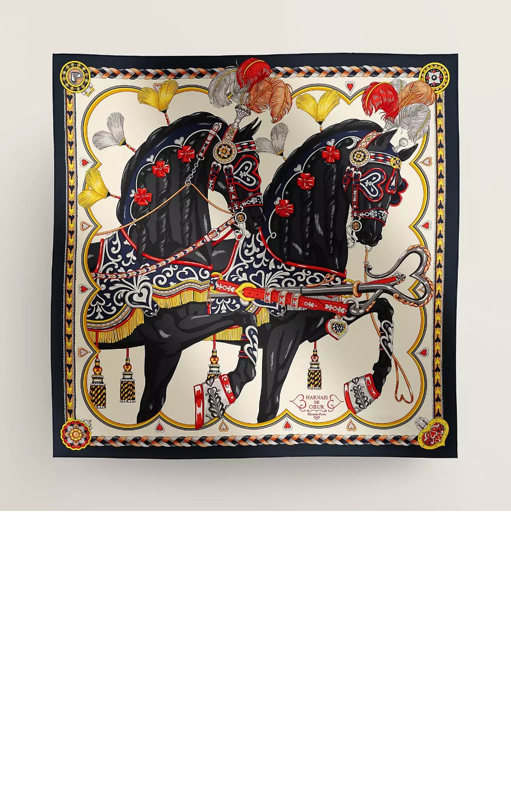 미러급레플리카사이트 | 명품레플리카 전문 쇼핑몰  | 퍼스트원 - Harnais de Coeur 스카프 90 > 에르메스