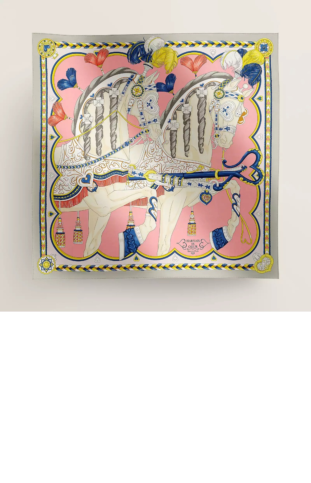 미러급레플리카사이트 | 명품레플리카 전문 쇼핑몰  | 퍼스트원 - Harnais de Coeur 스카프 90 > 에르메스