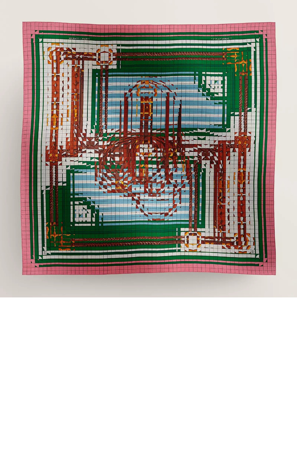 미러급레플리카사이트 | 명품레플리카 전문 쇼핑몰  | 퍼스트원 - Coaching Deja-Vu 숄 140 > 에르메스