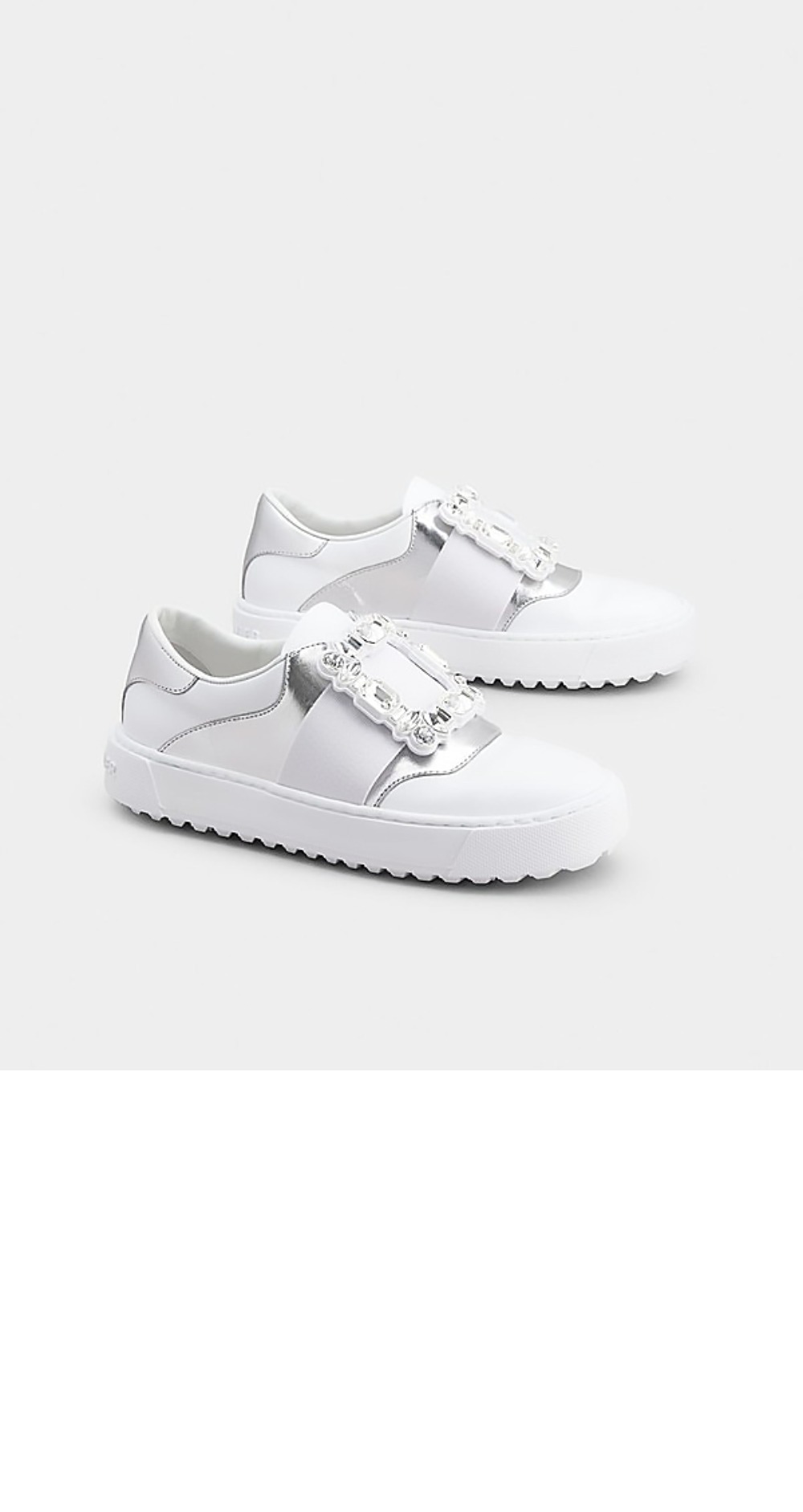 미러급레플리카사이트 | 명품레플리카 전문 쇼핑몰  | 퍼스트원 - 다이아몬드 버클 가죽 스니커즈 6873 > 로저비비에